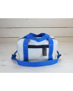Sporttasche "Stexwig" weiß-blau
