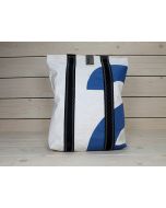 Winning-Rucksack weiß-blau - mittel